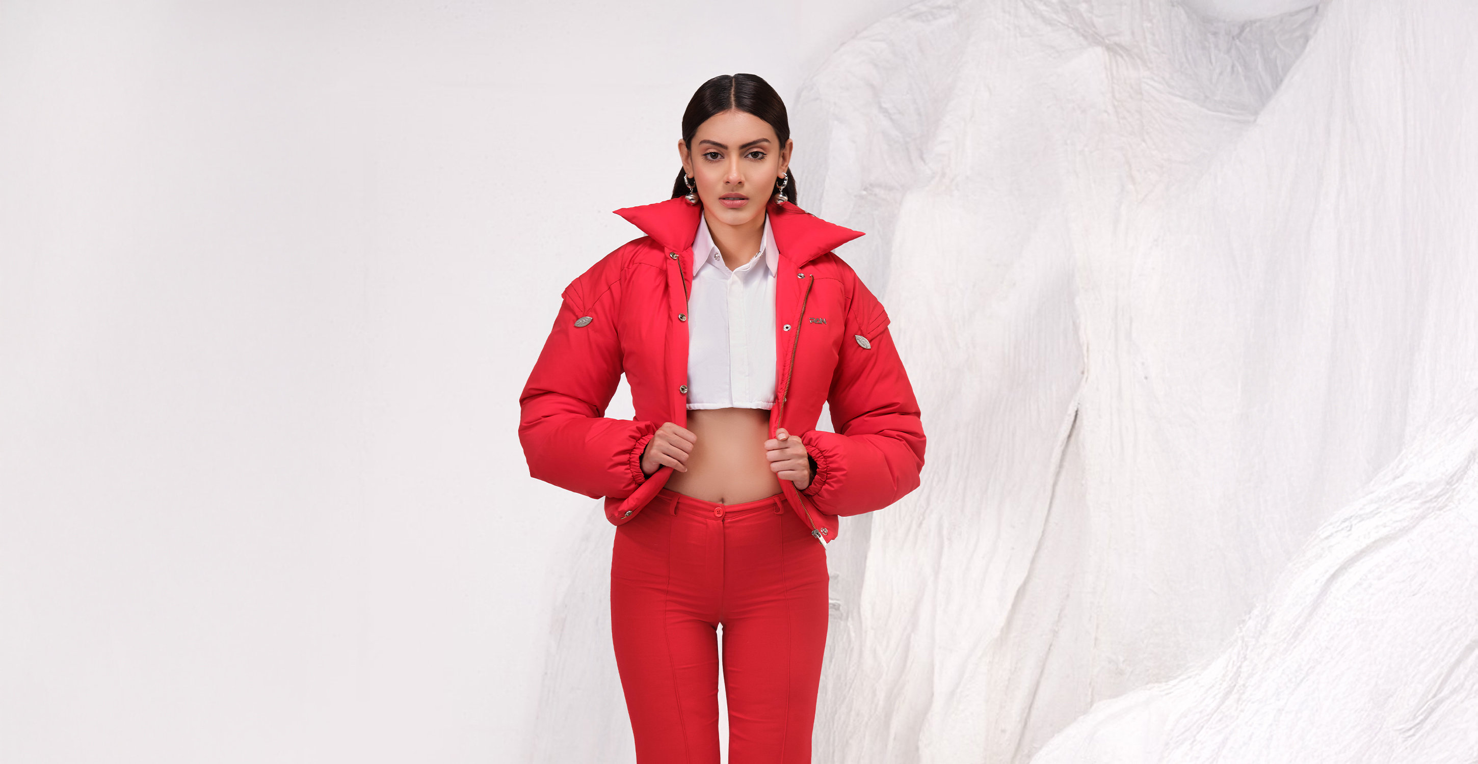 Cropped Shirt Jacket
